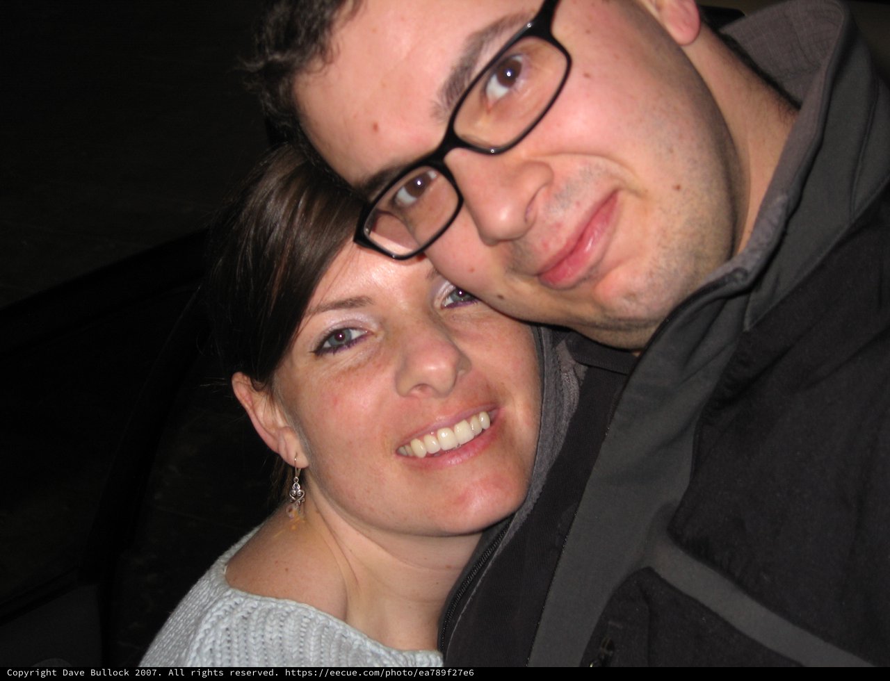 Dave and Penelope Close-Up Portrait San Francisco 2007