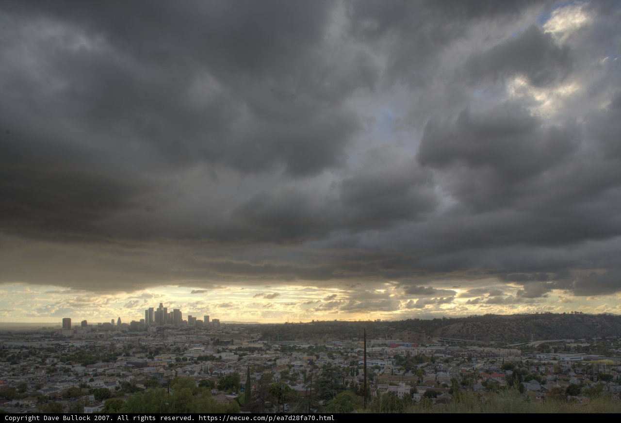 Cloudy Cityscape