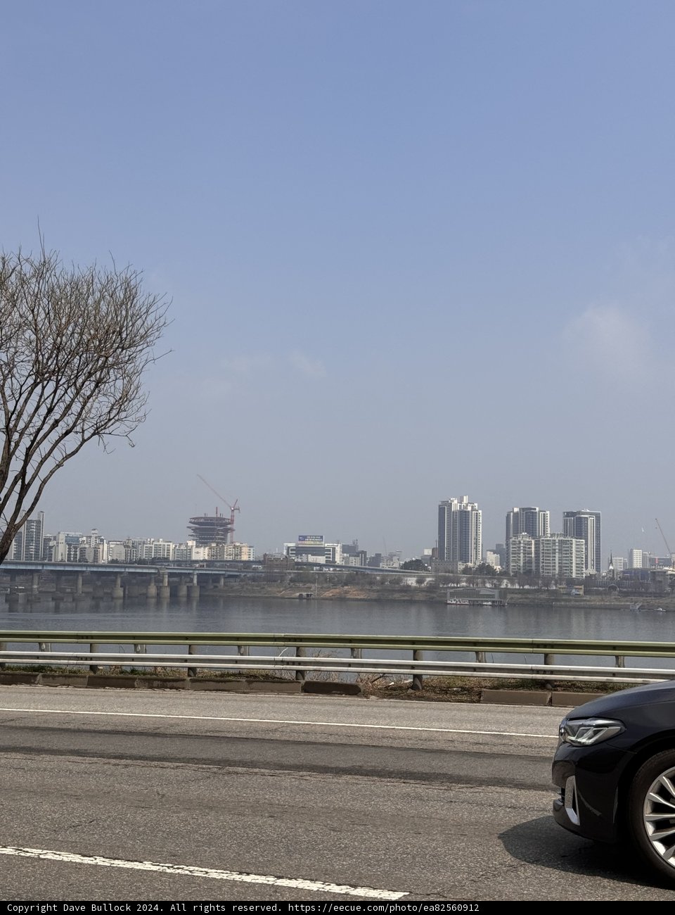 Futuristic Drive in the Heart of Seoul