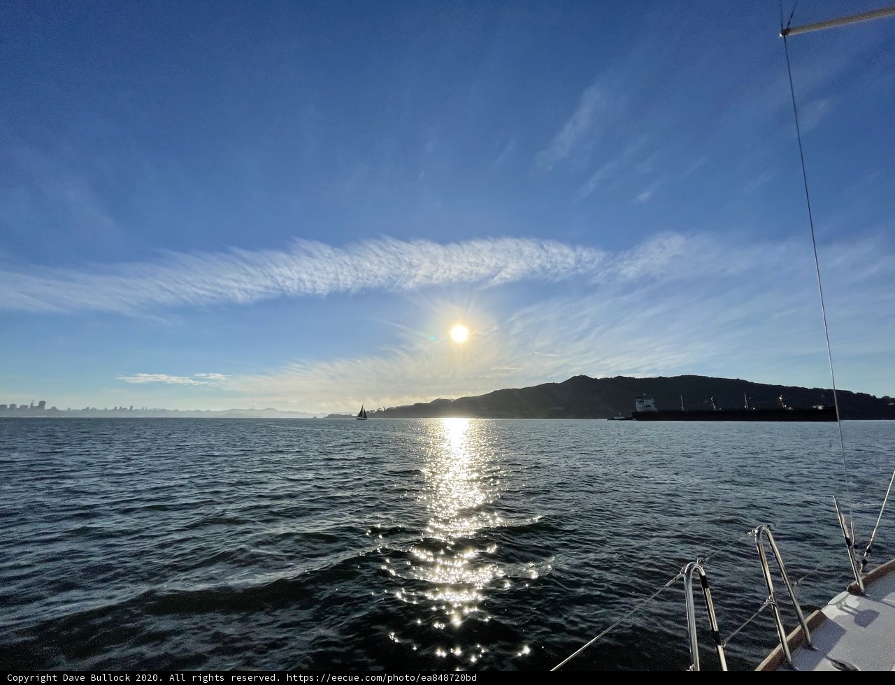 Serene Sunset on San Francisco Bay
