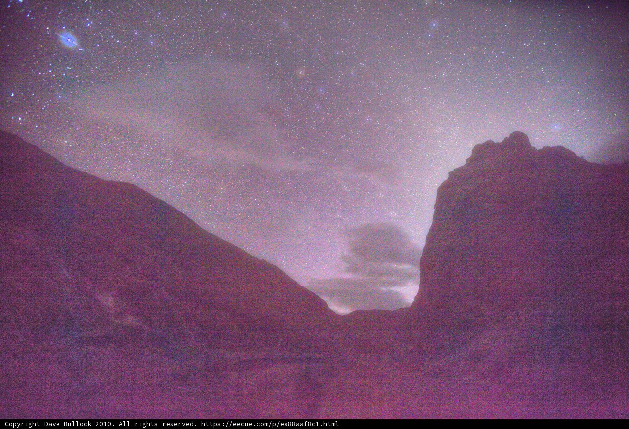 Nebula Over the Canyon