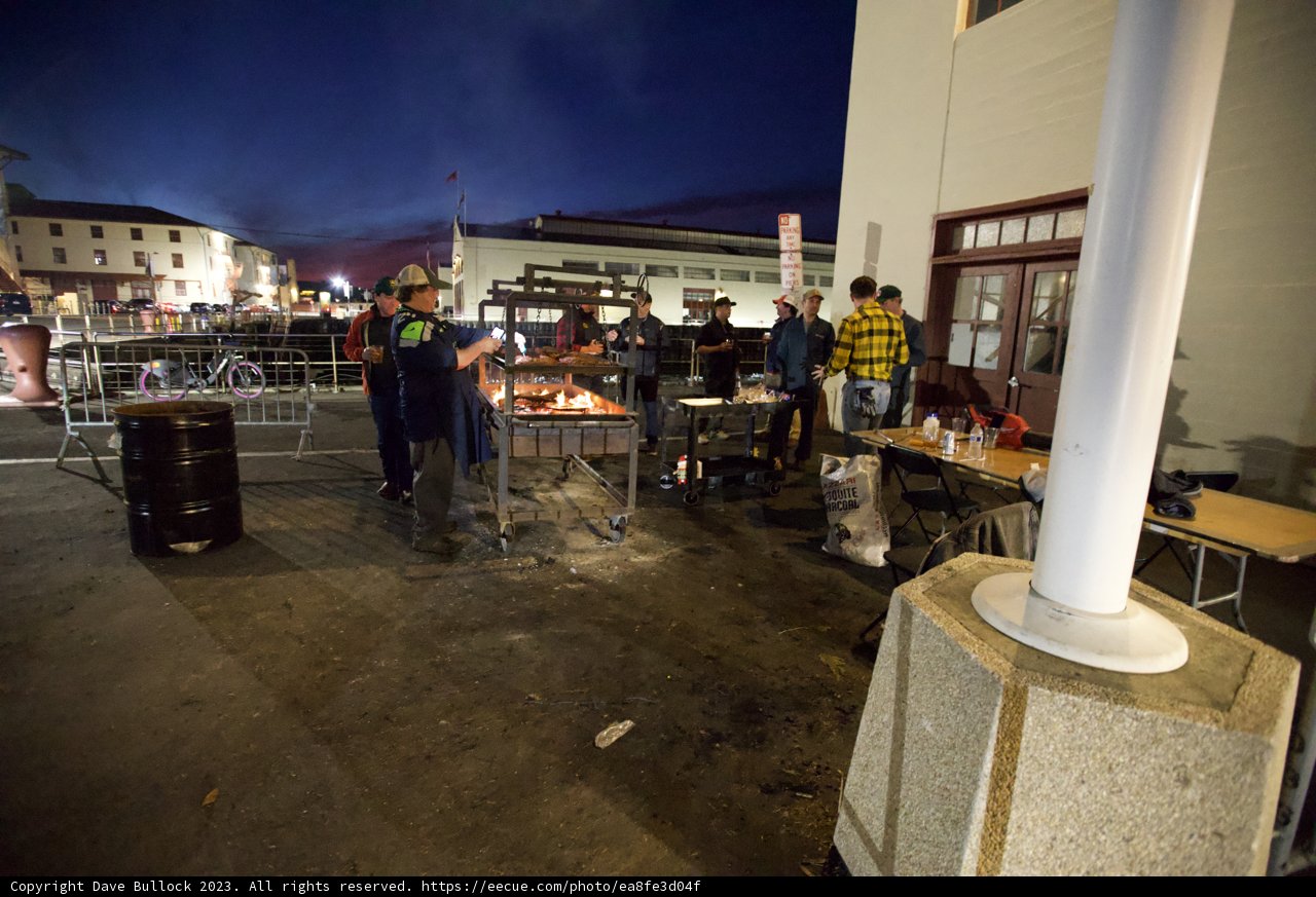 Underneath the Starlit Sky: A BBQ Night at Fort Mason