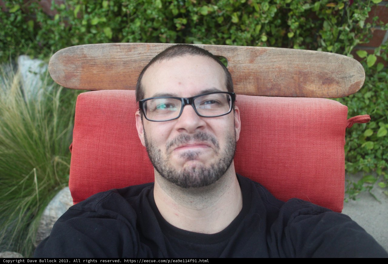 Portrait of Dave B in his Altadena Home