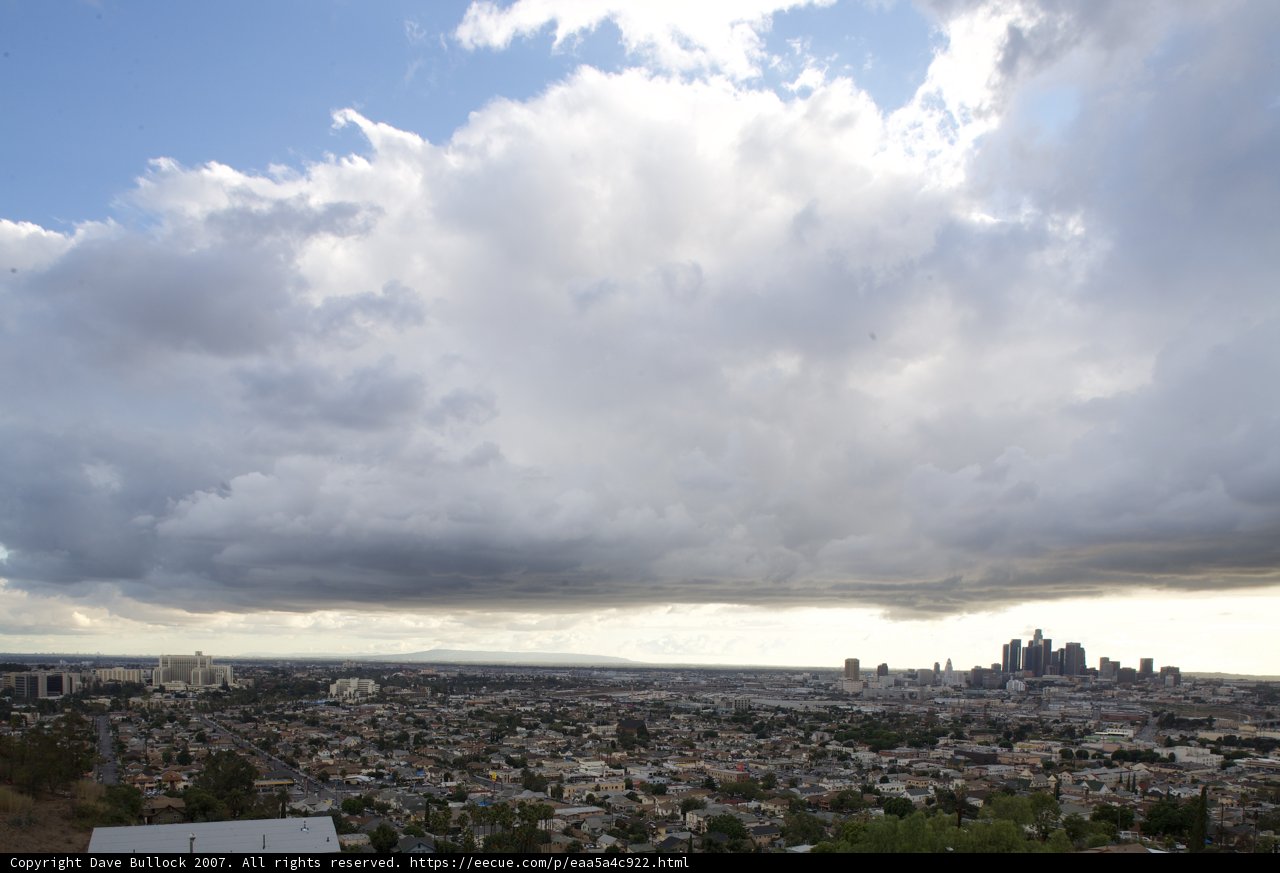 Skyscrapers beneath the Clouds