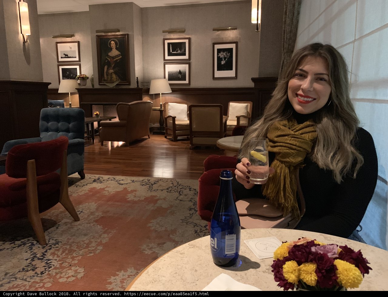 Relaxing with a Glass of Wine