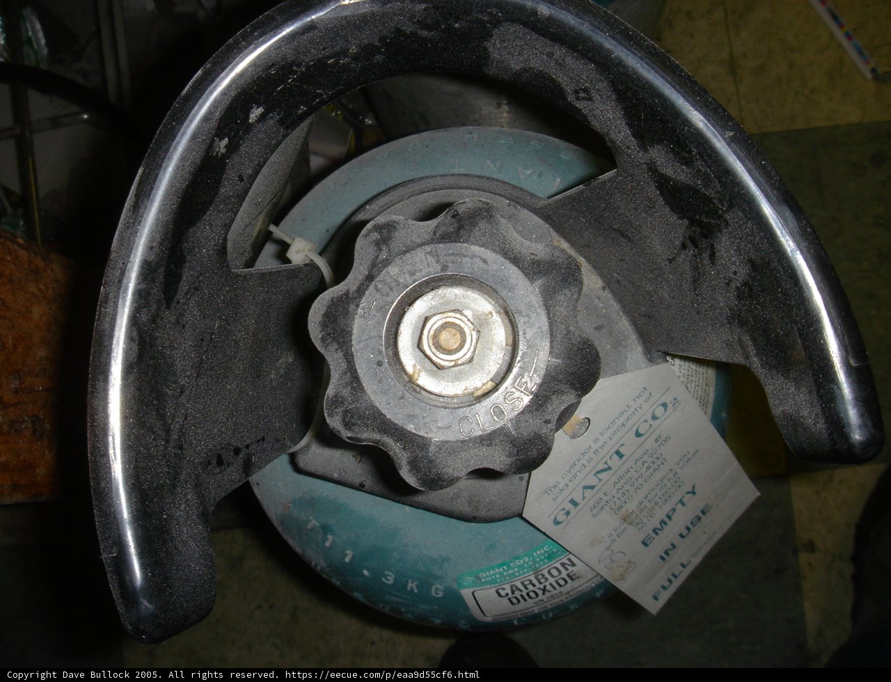 Fuel Valve of a Classic Car