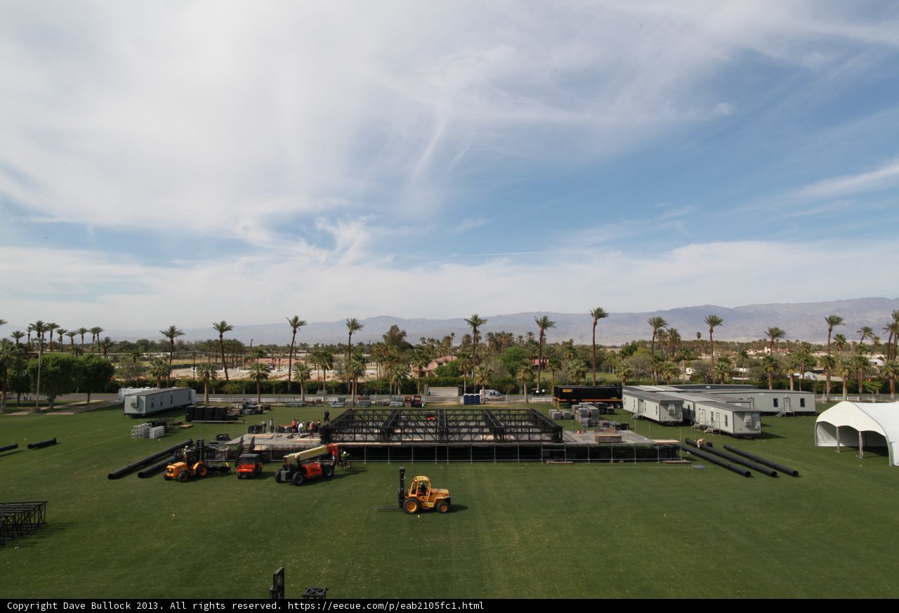Crowd in the Coachella Valley