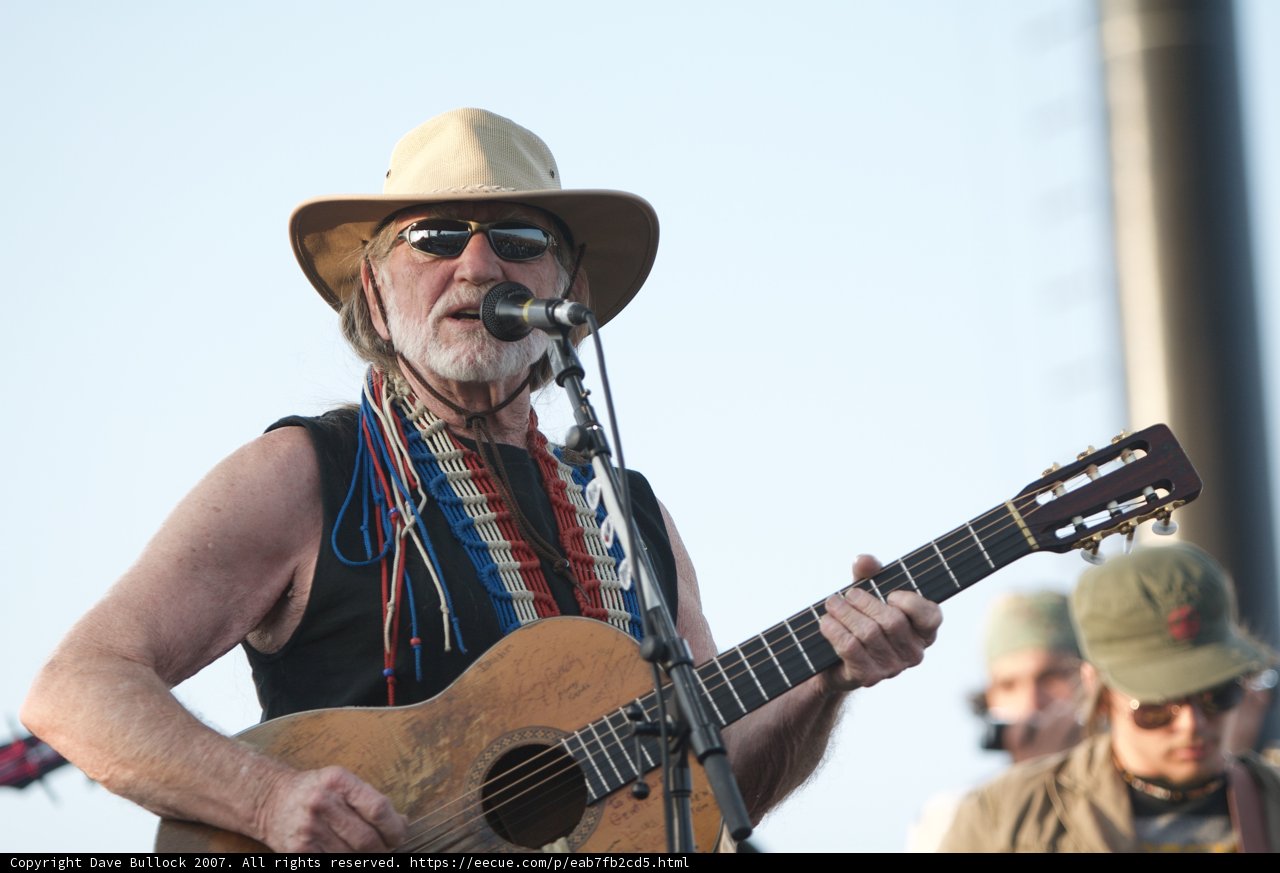 Willie Nelson Rocks the Stage