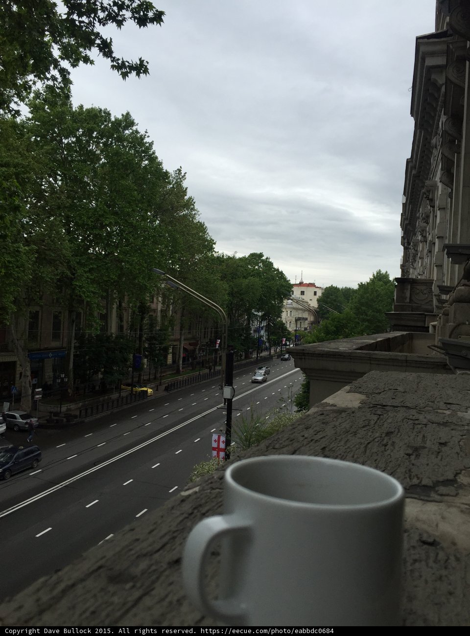 Morning Coffee on Rustaveli Avenue