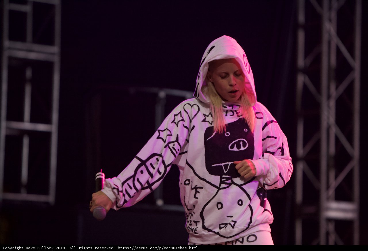 Yolandi Visser Takes the Stage
