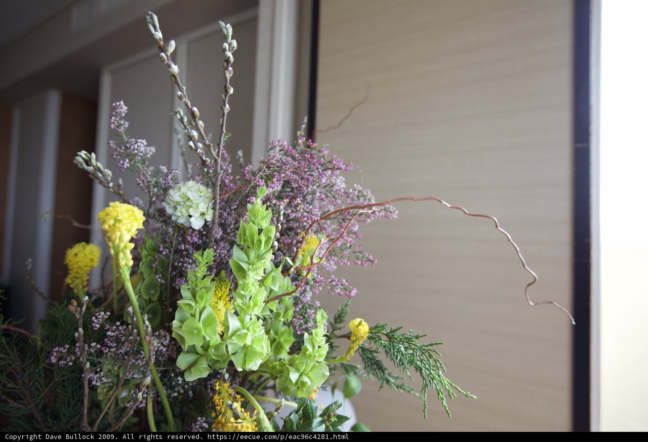 Beautiful Flower Arrangement in an Artistic Vase