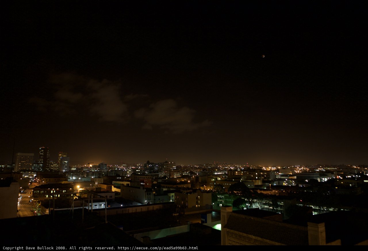 A Metropolis Under the Night Sky