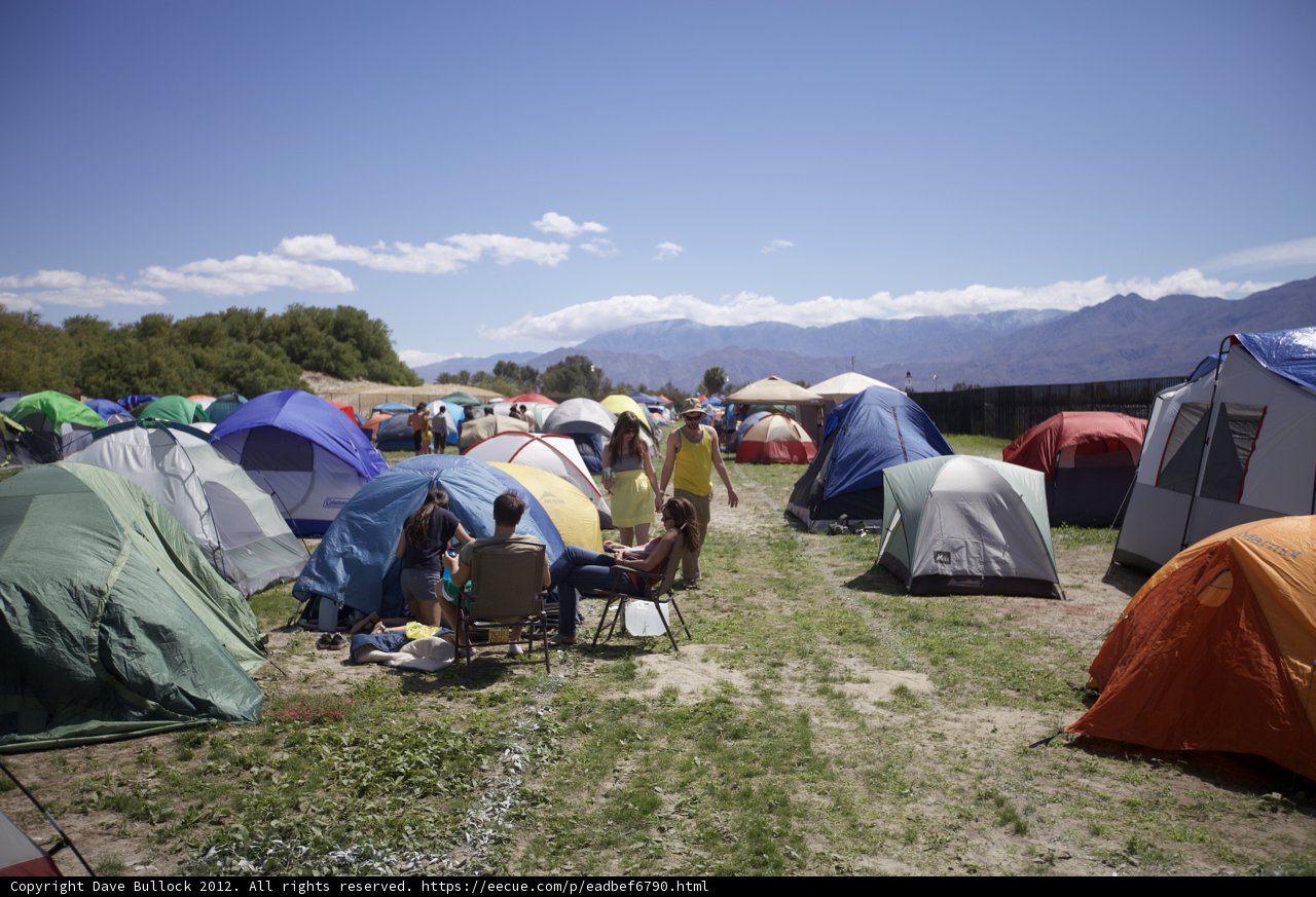 Coachella Camping