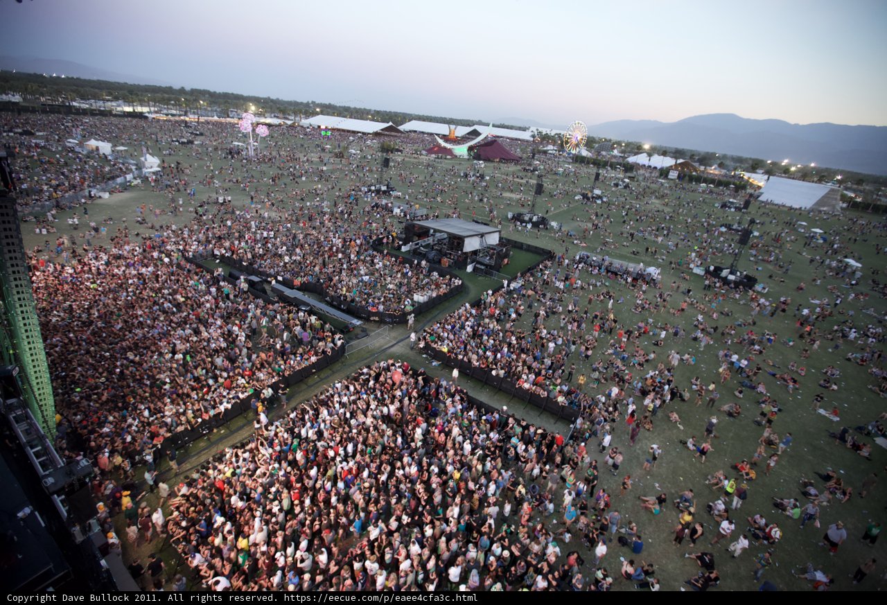 Coachella 2011 Music Festival Crowd
