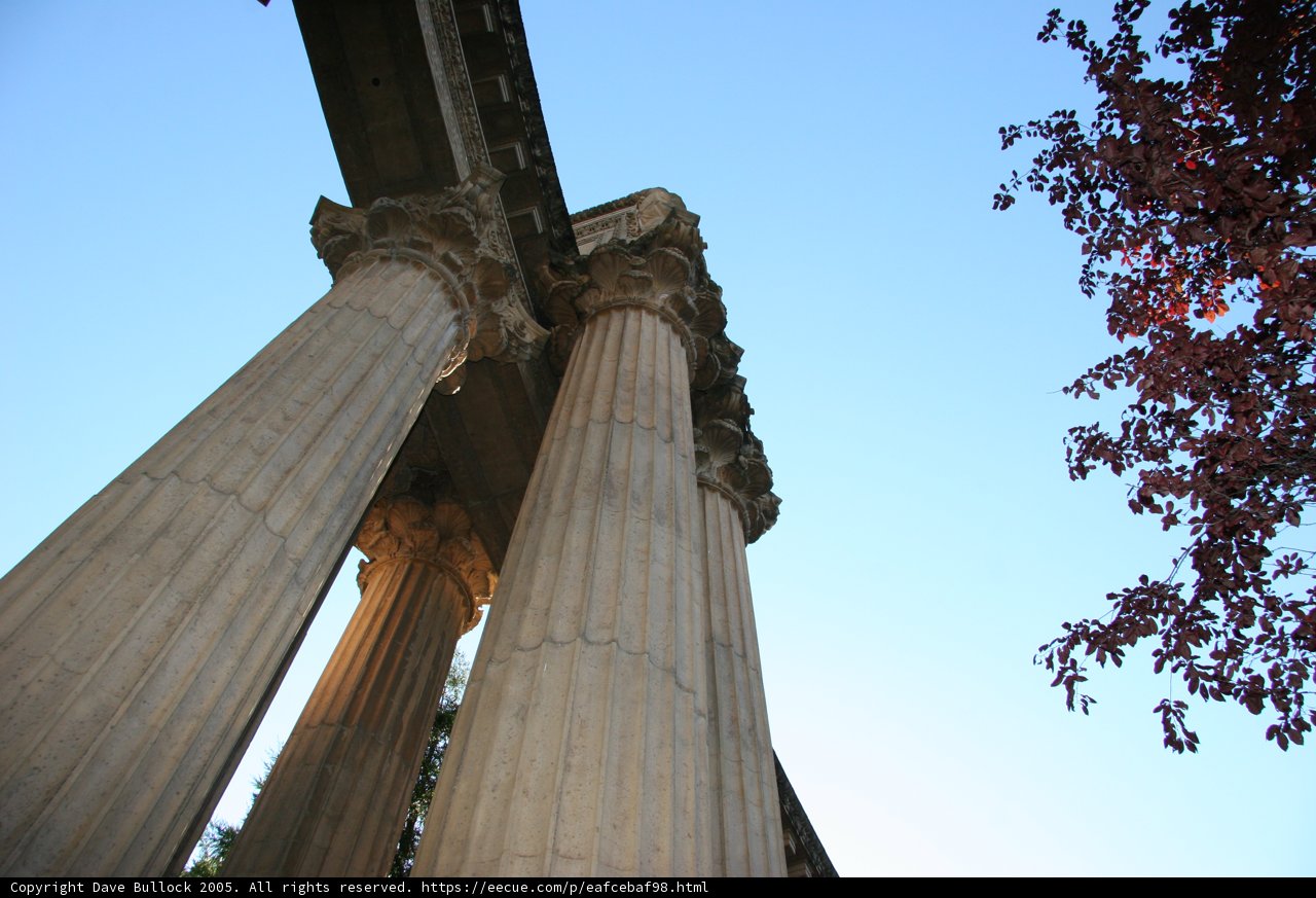 Pillars of the Clear Blue Sky