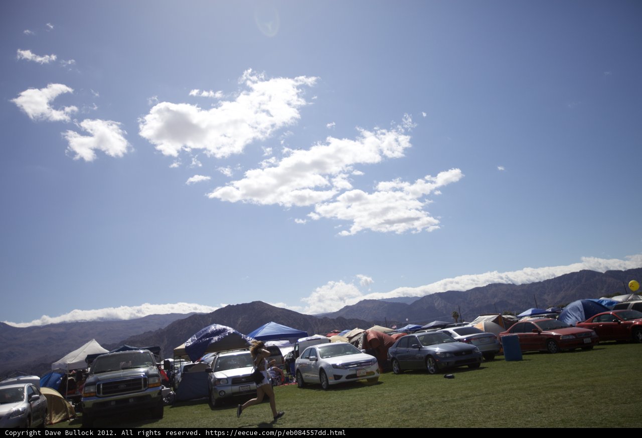 The Great Coachella Car Parking Lot