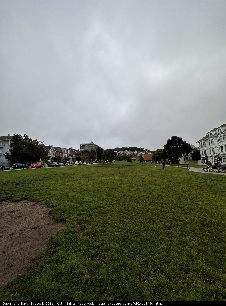 Fields and Buildings at Duboce Park