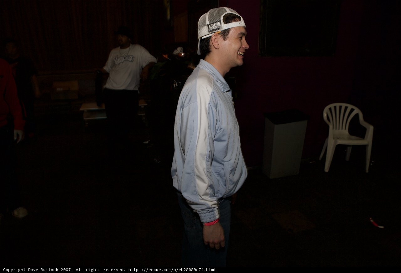 Blue Jacket and White Hat
