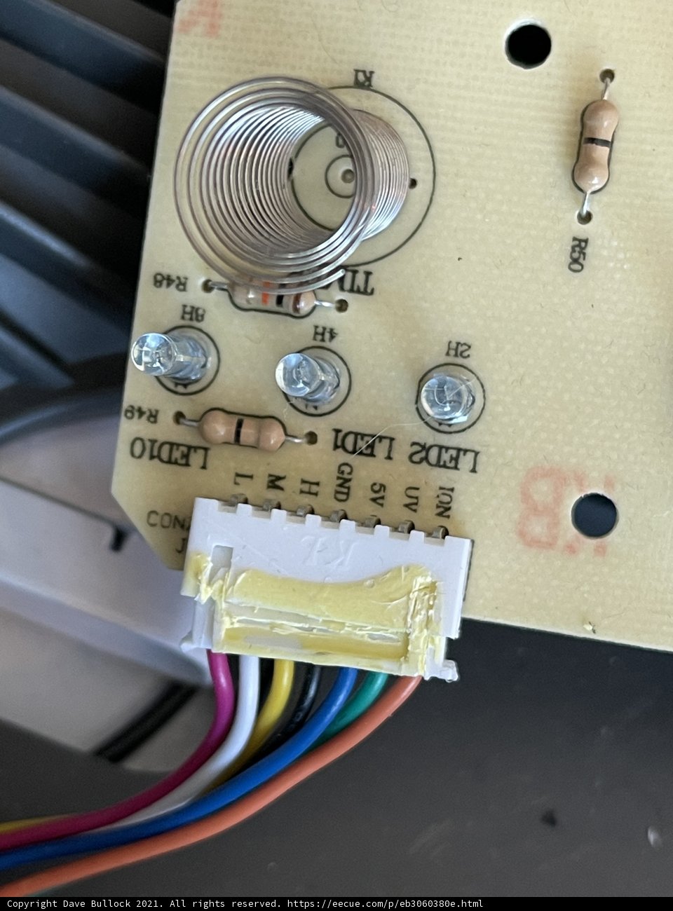 Wiring electronic components on a printed circuit board