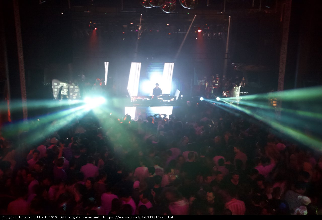 Electrifying Nightclub Crowd