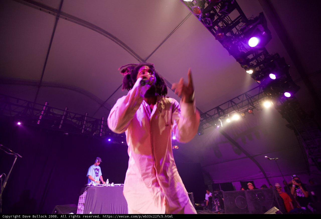 Spotlight on the White-Clad Entertainer