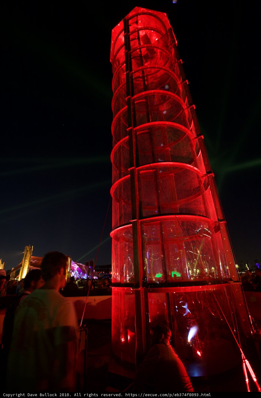 Towering Red Light