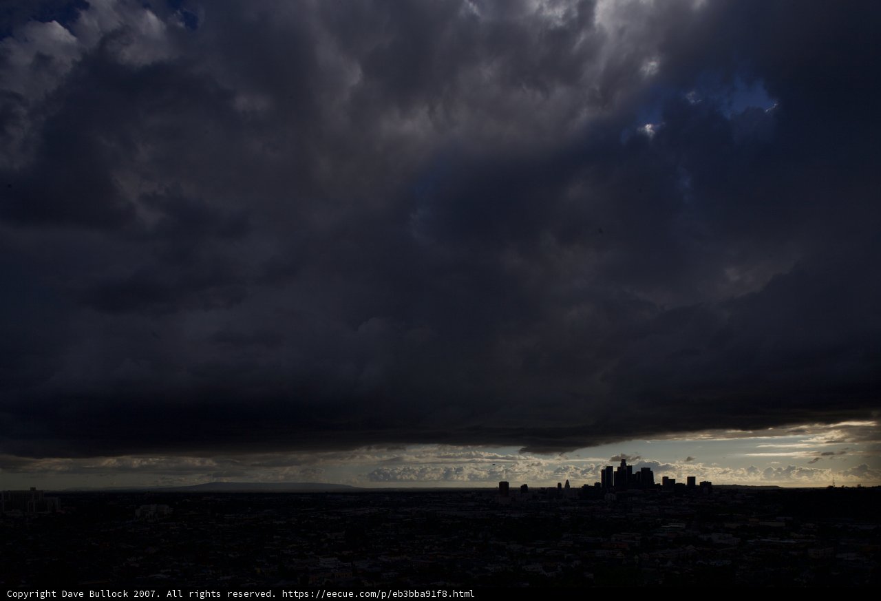Stormy Skies over the City