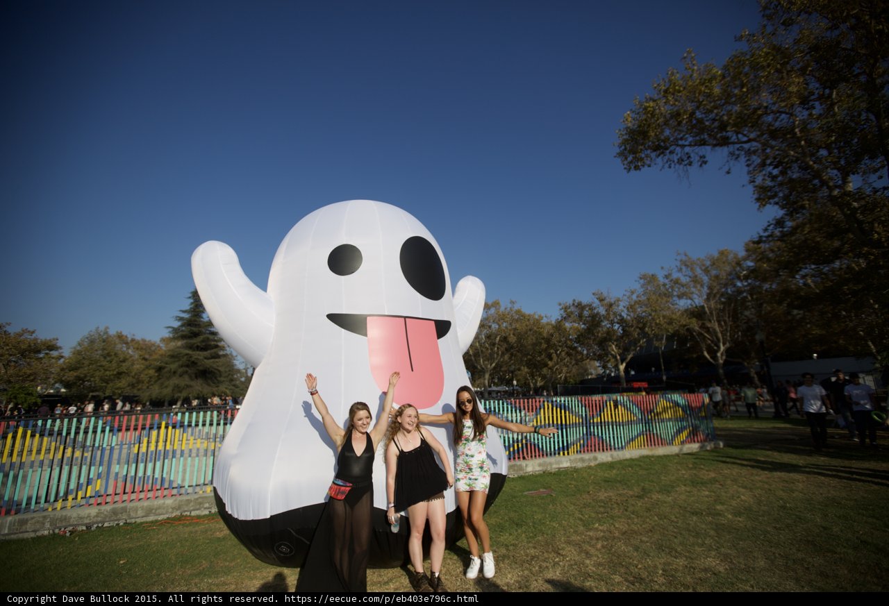 Trio at Ghost Emoji