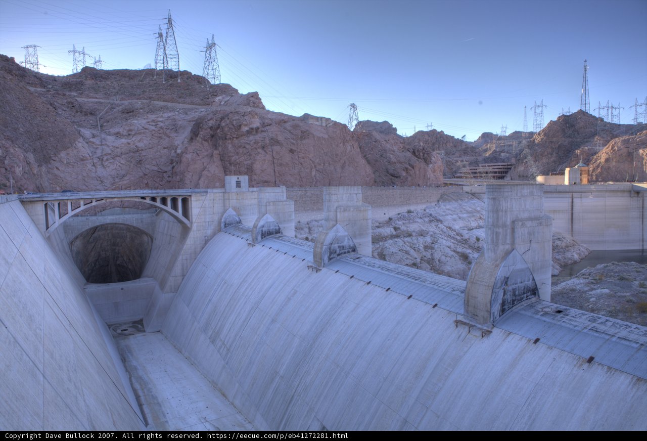 Towering Over the Hoover Dam
