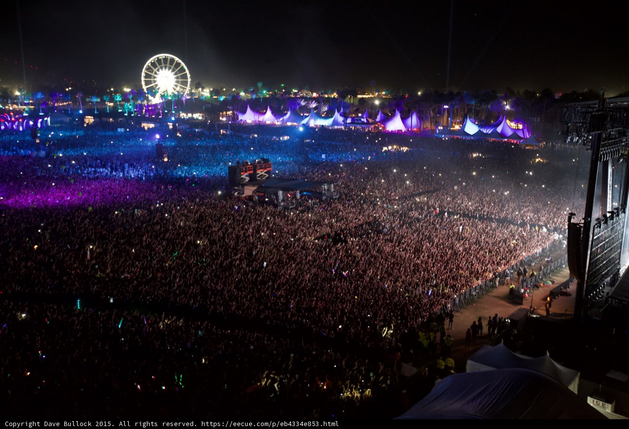 Bright Lights and Ecstatic Nights at the Coachella Festival