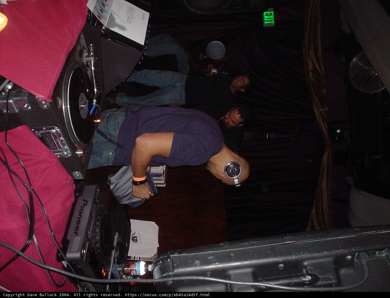 The Deejay and his Sound Machine