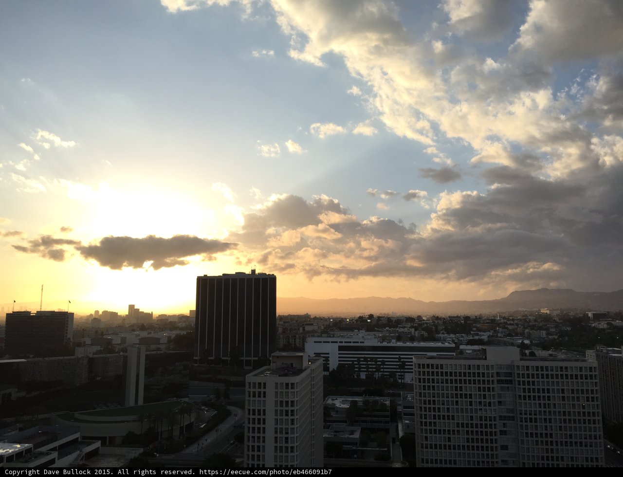 Los Angeles at Sunset