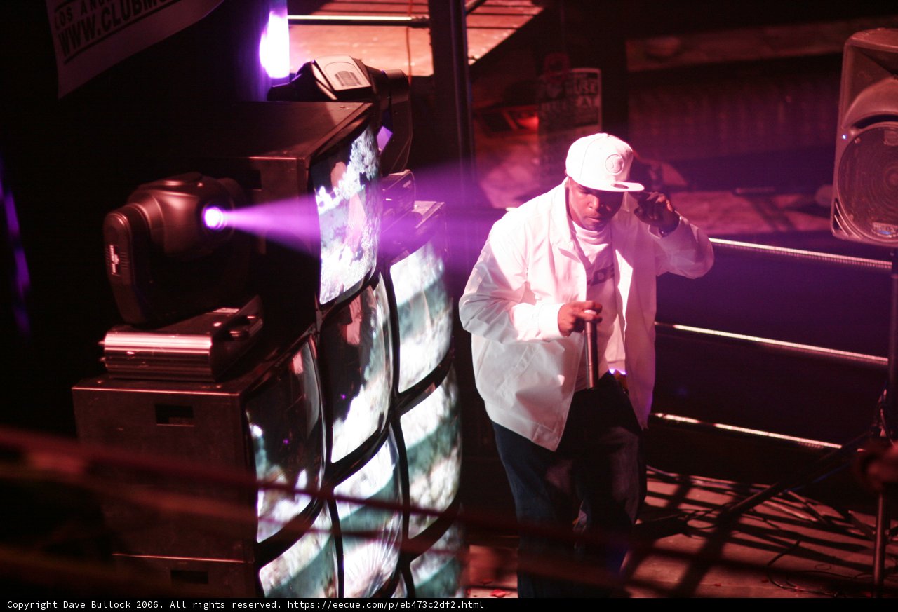 Spotlight on the White Jacketed Man