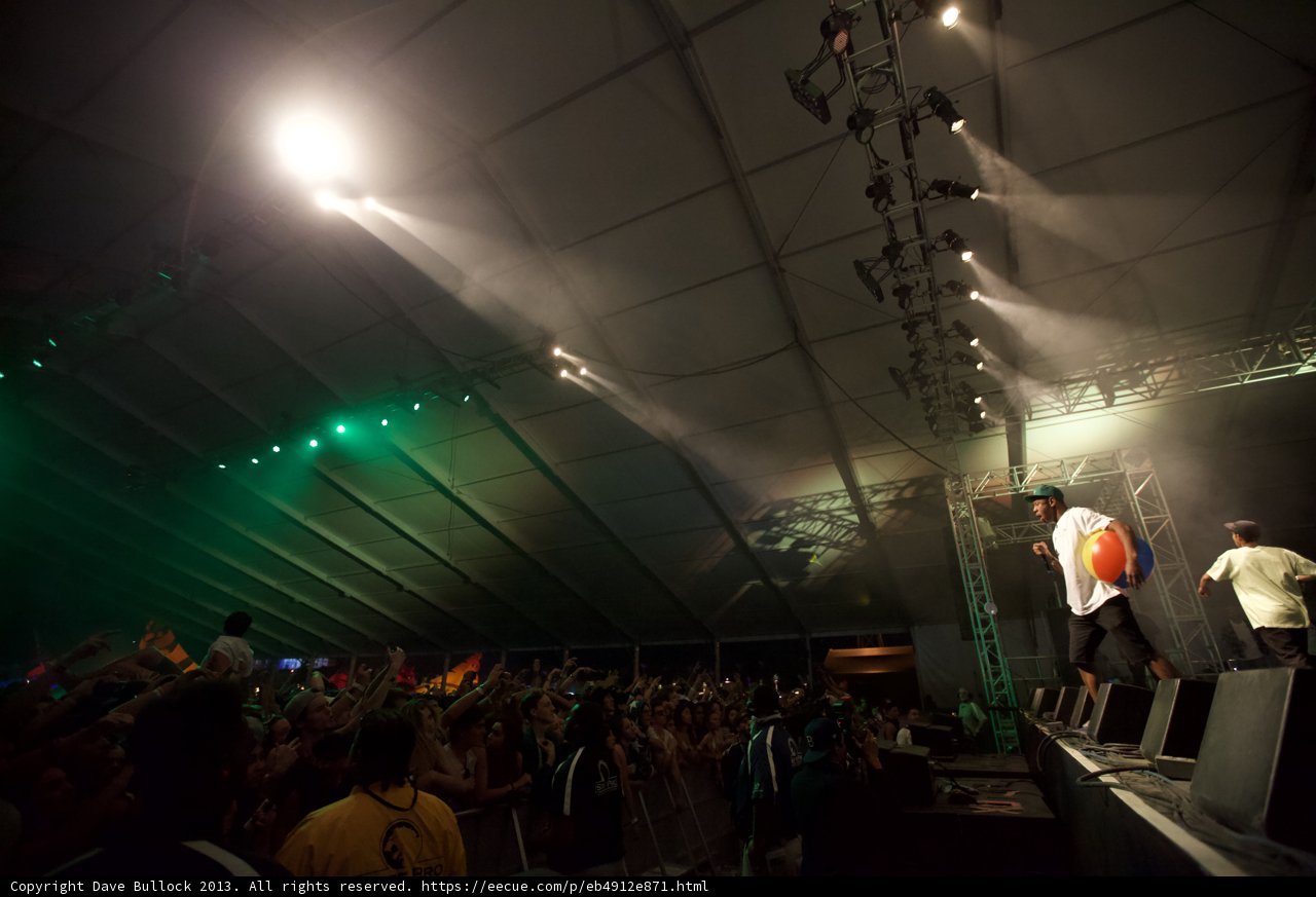 Marcel Chandrawinata rocking the stage at Coachella