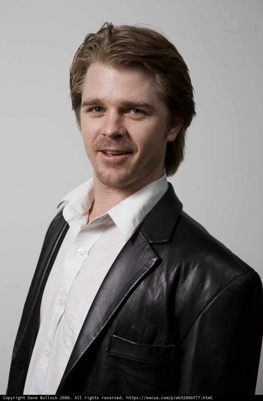 Dapper Gent in Black Blazer