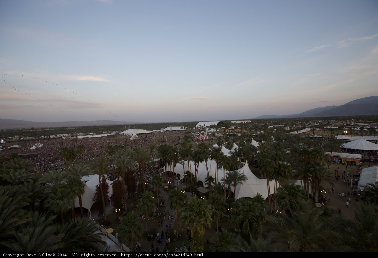 A Bird's Eye View of Coachella 2014