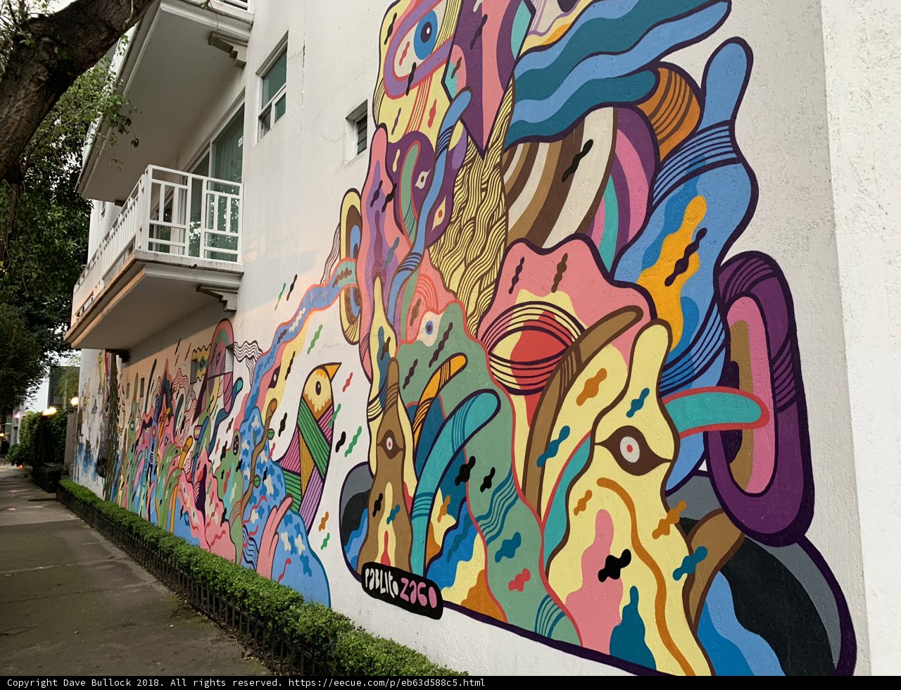 Urban Art: A Mural on the City Walls