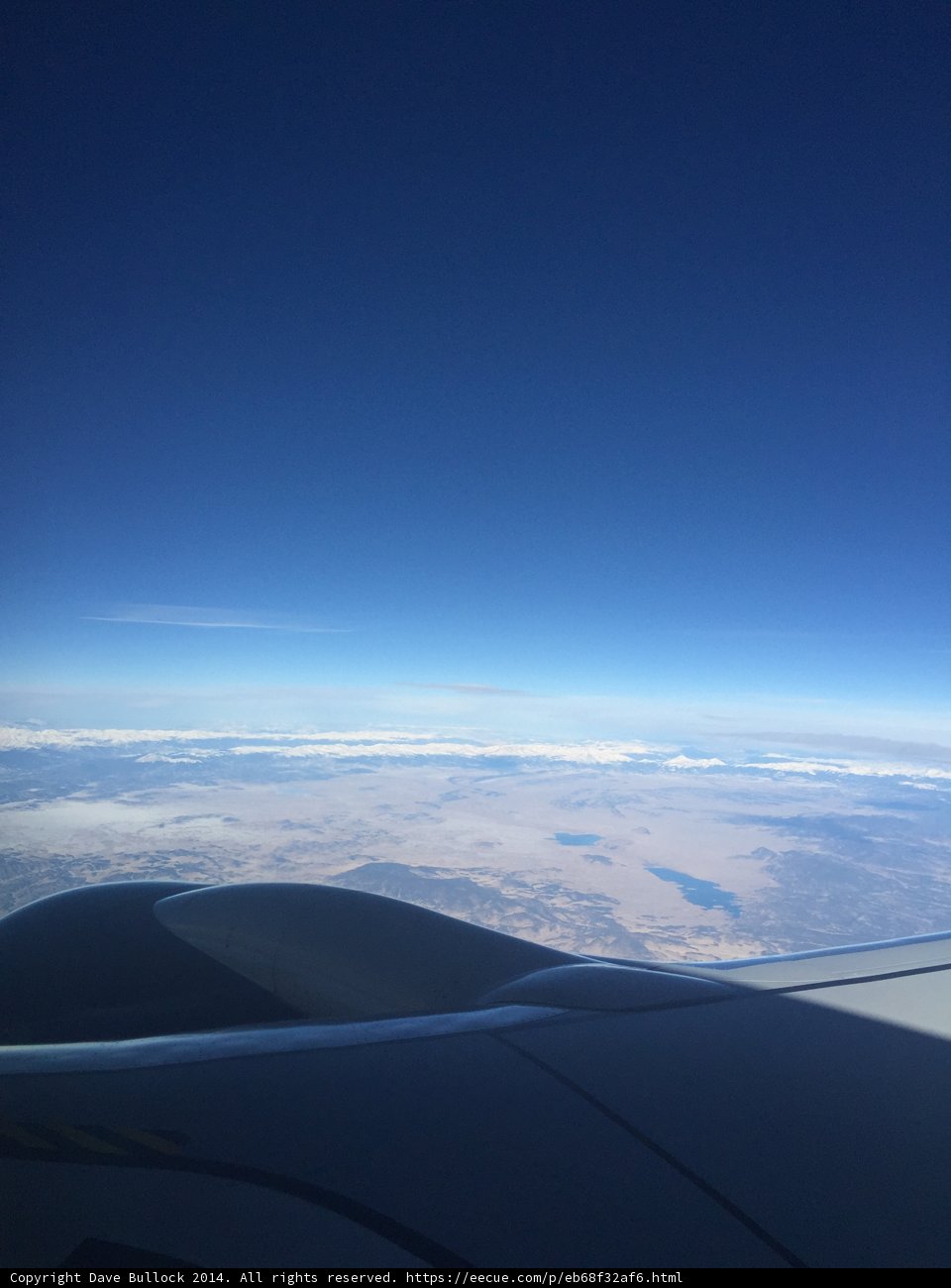 Above the clouds