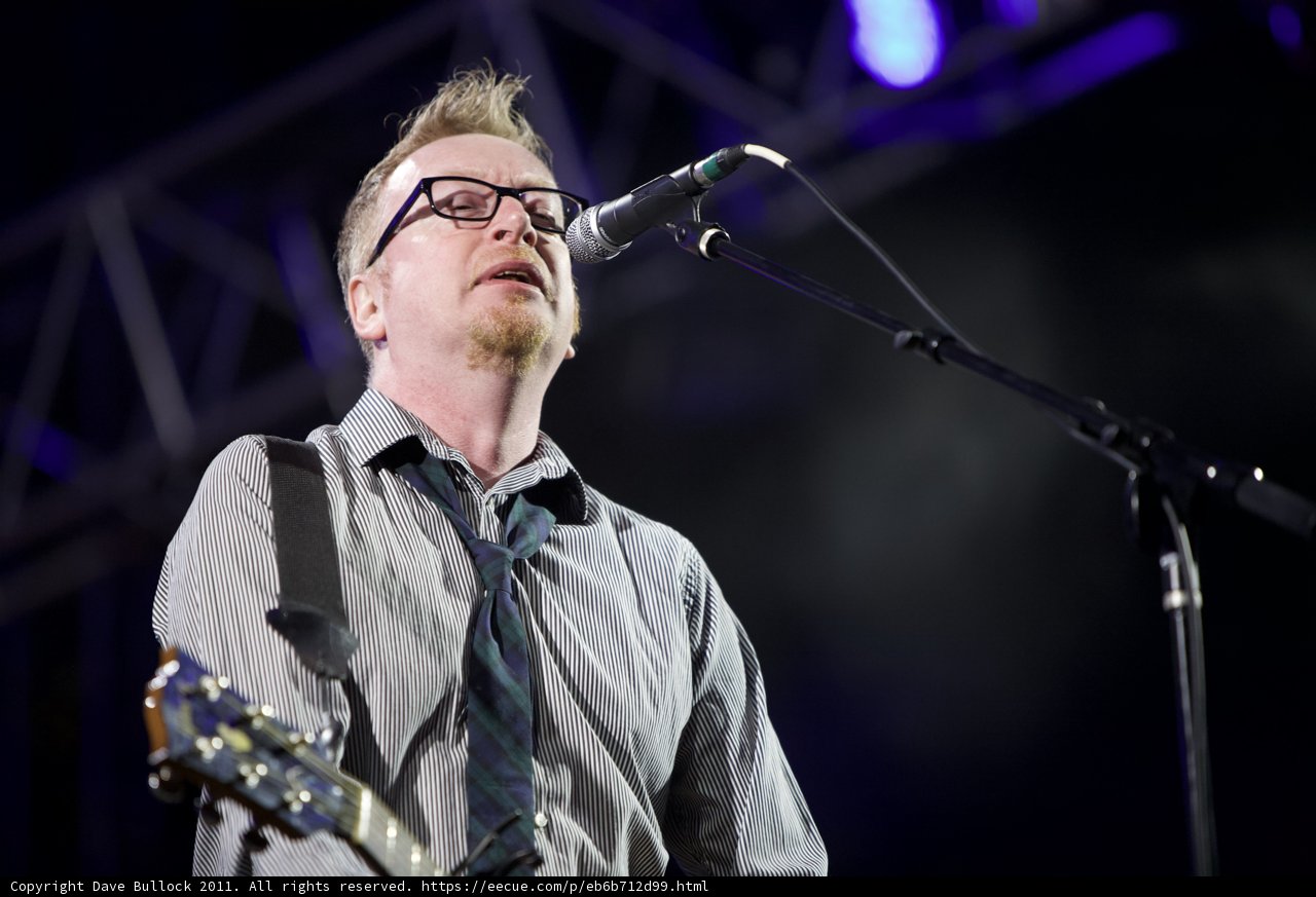 Guitarist with Glasses and Tie Rocks Coachella Stage