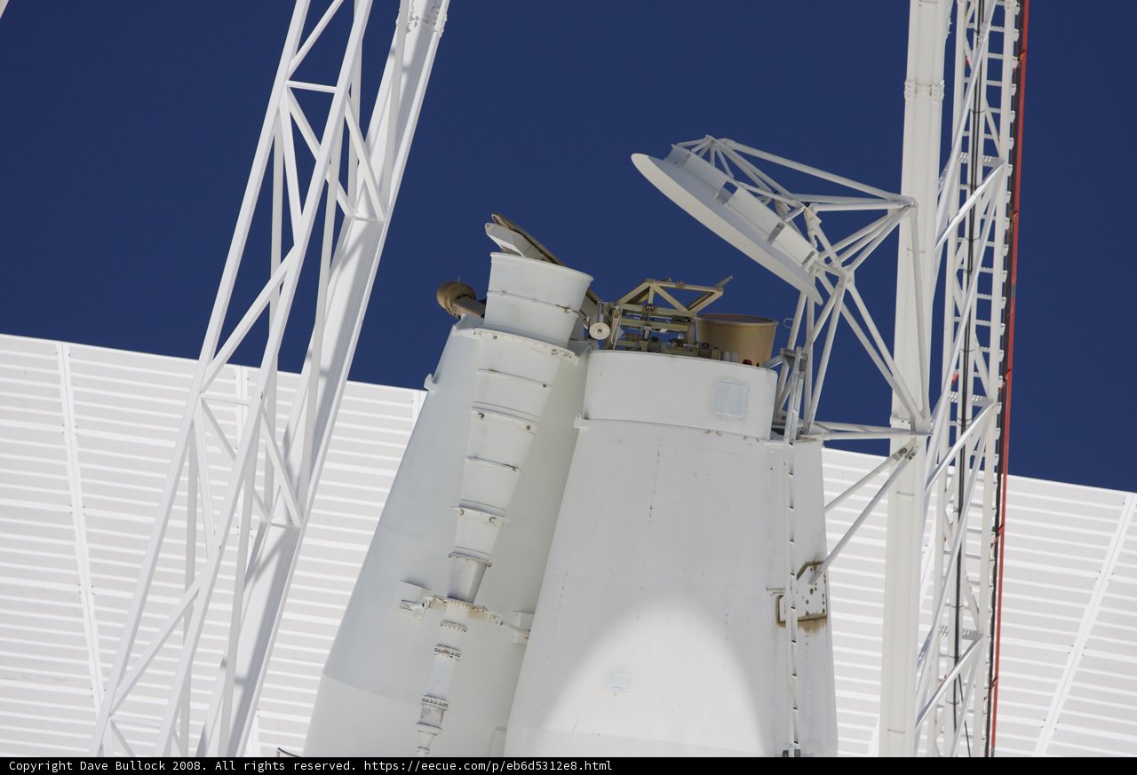 Construction Crane at White Silo