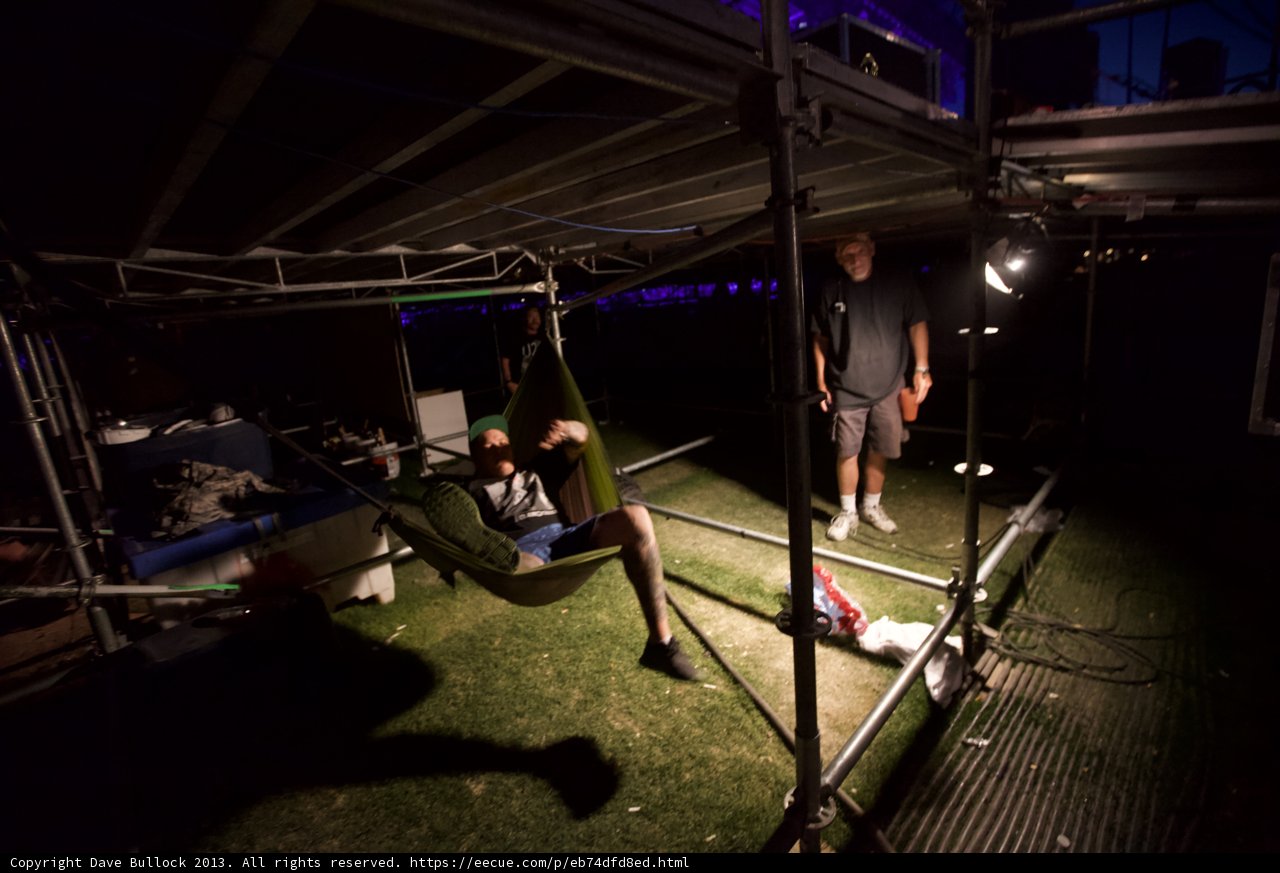 Relaxing in the Hammock