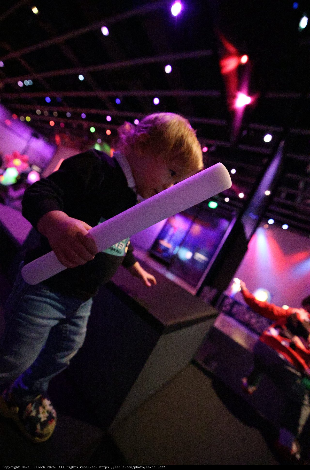 Young Child Playing at Baby Rave Event