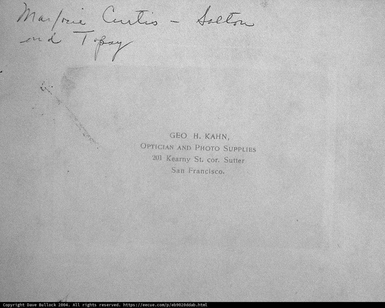 Handwritten Document