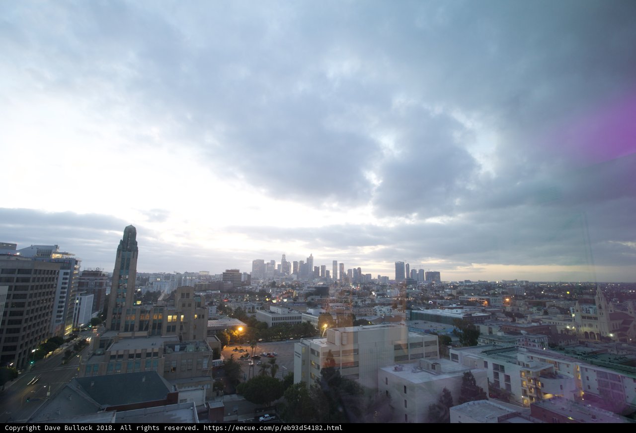 Cityscape View from an Office Building