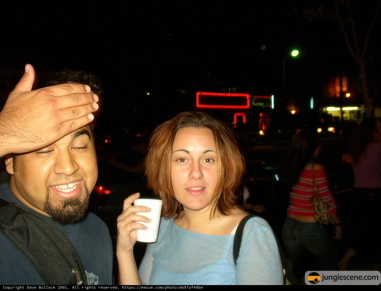 Urban Night Portrait
