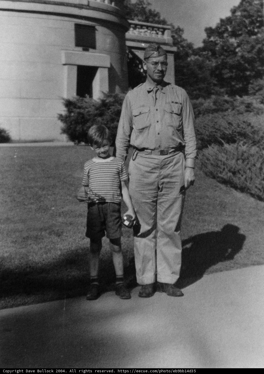 Father and Son in Uniform