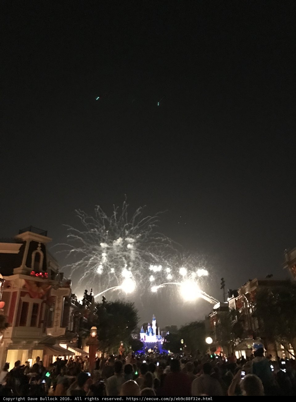 Magical Fireworks Spectacle at Disneyland
