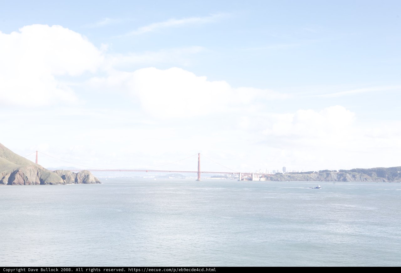 Sailing under the Promontory Bridge
