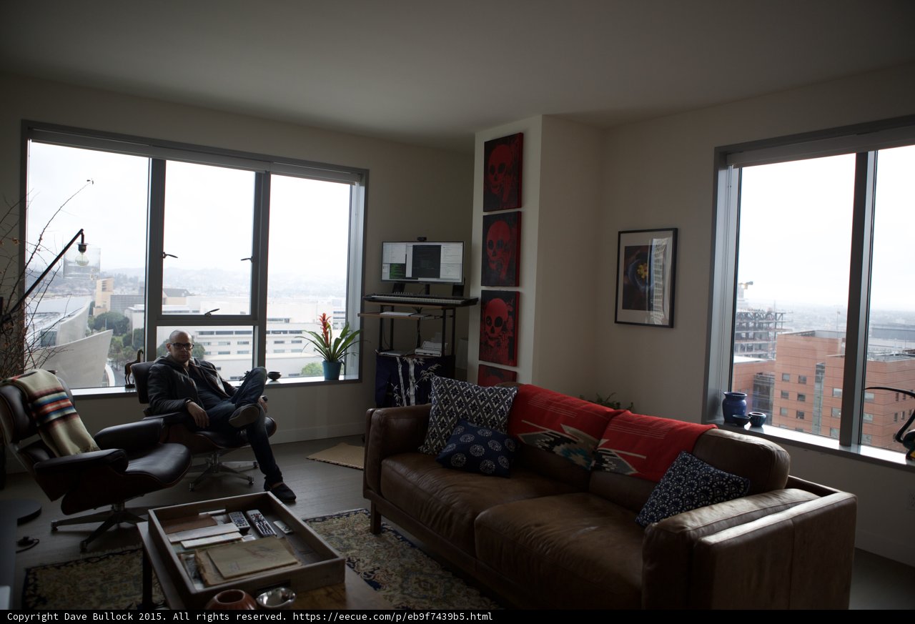 DTLA Loft Living Room