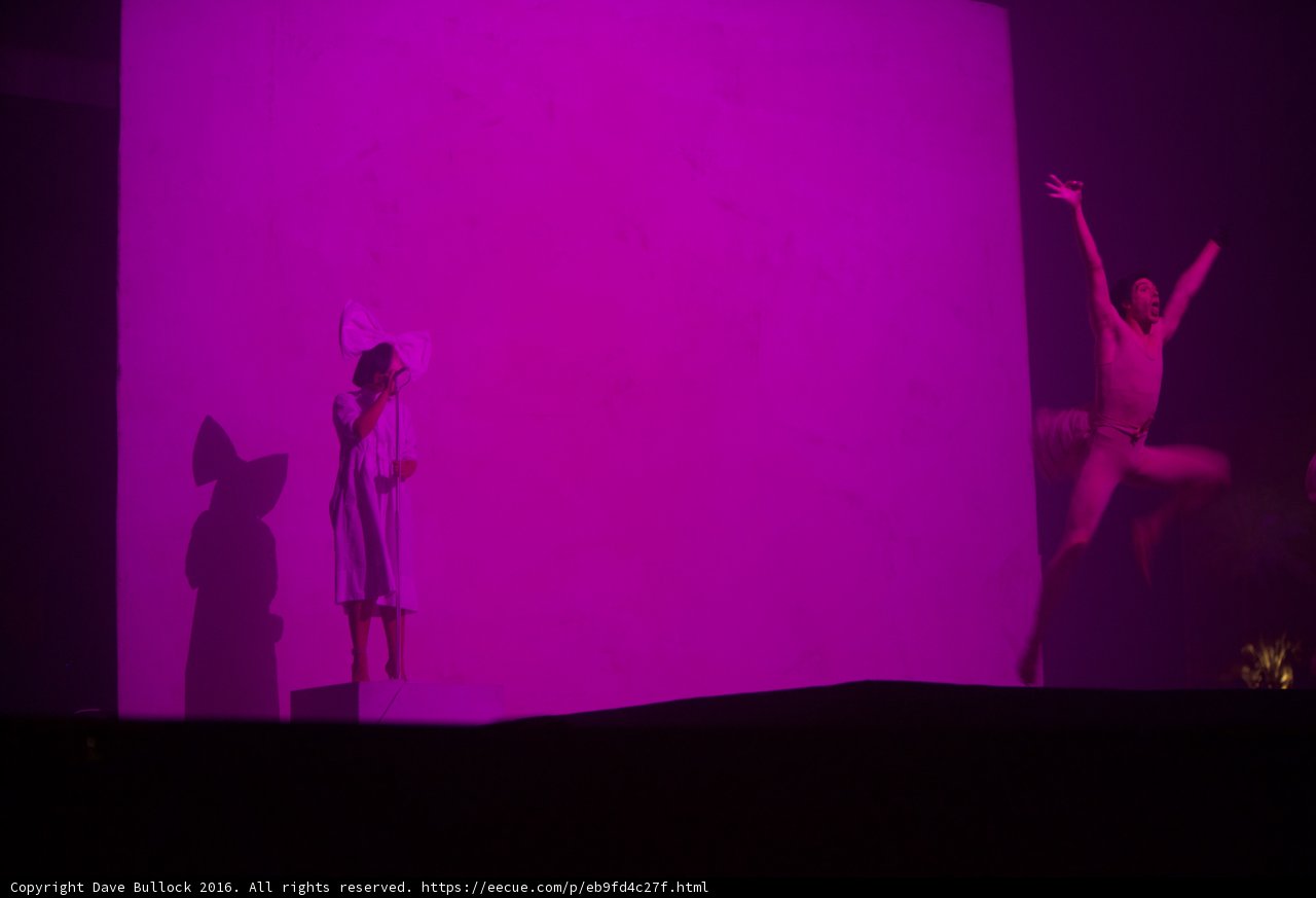 Pink Stage Performance